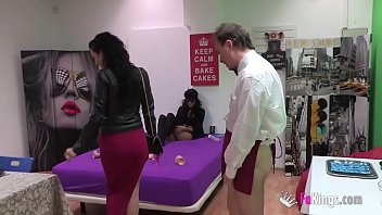 A new blind date!! Busty latina gets fucked by a hunk